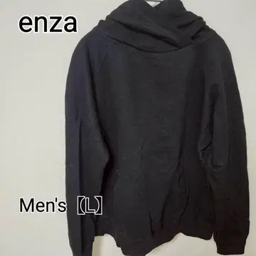 z113 [ enza ] 후드티 ( 남성용 L ) 블랙