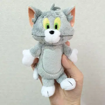 [ 즉시 구매 ] 톰과 제리 봉제 인형 릴 키 커버 톰 마스코트