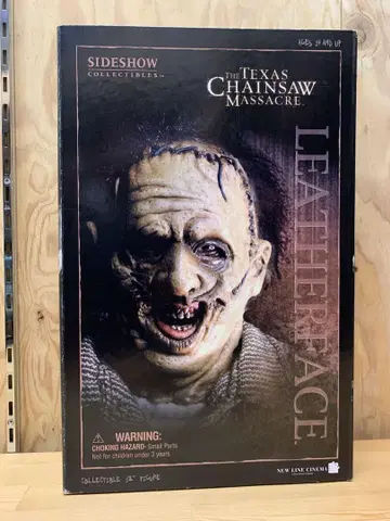 SIDESHOW 레더페이스 피규어
