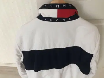 TOMMY JEANS 트리콜로르 자켓 충전솜