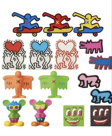 MINI VCD KEITH HARING #3 키스 해링 피규어