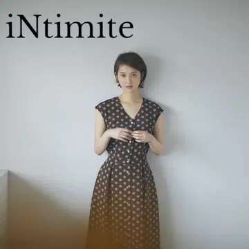 iNtimite 롱 원피스 도트