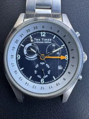 투 타임즈 루프트한자 에디션 손목시계 루프트한자 공항