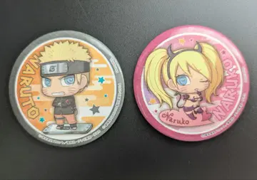포춘 배지 NARUTO 나루토 나루코 2점 세트