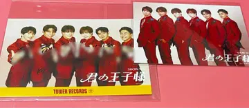 SHOW-WA 너의 왕자님 타워 레코드 특전 친필 사인 엽서 브로마이드