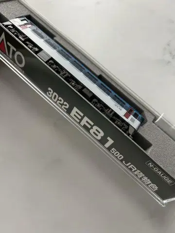 3022 EF81 500 JR 화물색 N게이지 모델, KATO제