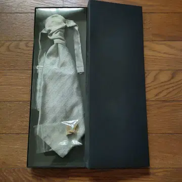 예복용 넥타이 미사용 새상품 커프스 단추 포함 박스형 발송