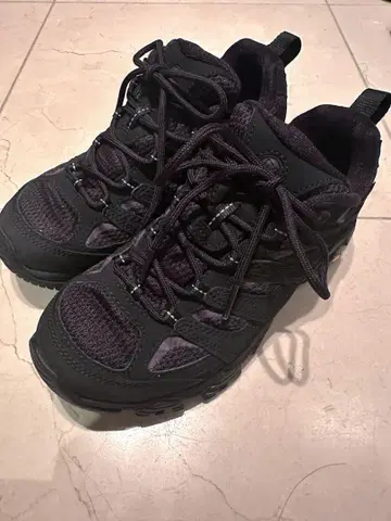 Merrell 블랙 스니커즈 USA 6.5 23.5cm