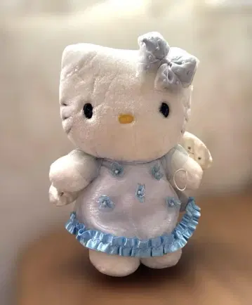 헬로키티 엔젤 봉제 인형 전보 NTT 1999 레어 귀중