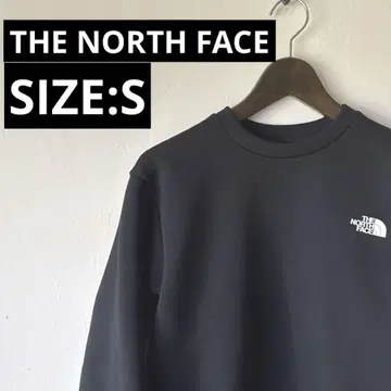 THE NORTH FACE 블랙 맨투맨 NT62486 S 사이즈