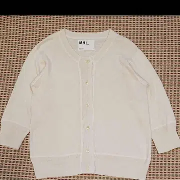 새상품급 MHL. 봄/여름 린넨 코튼 가디건