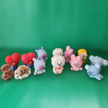 BT21 소프트 비닐 마스코트 세트