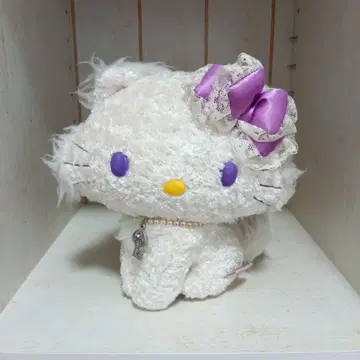 산리오 챠미키티 홋카이도 라벤더 지역 한정 봉제 인형