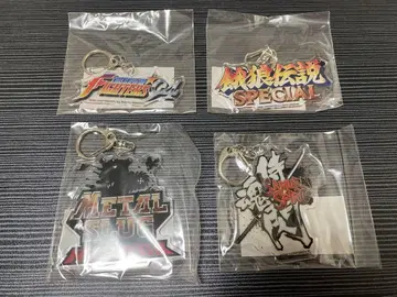 SNK 아크릴 키링 4개 세트