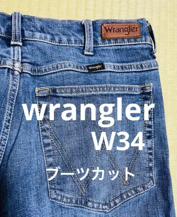 wrangler 랭글러 부츠컷 데님 W34 L32 스트레치
