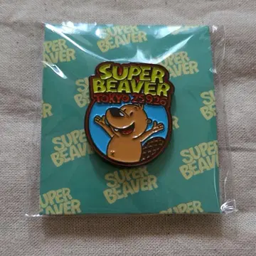 SUPER BEAVER 2025 도쿄 타치카와 공연 한정판 핀 배지