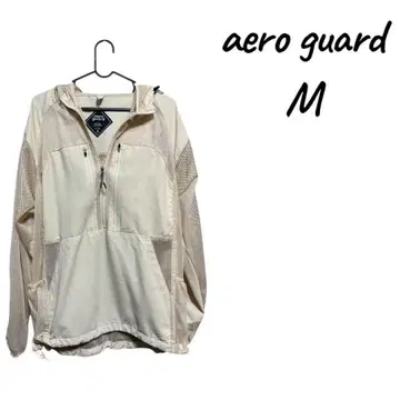 aero guard 후드 부착 마운틴 후드티 M