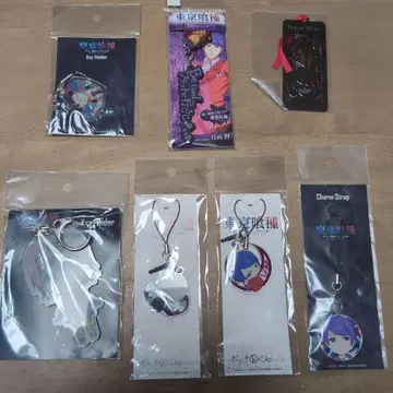 도쿄 구울 애니메이션 굿즈 묶음 판매 8점