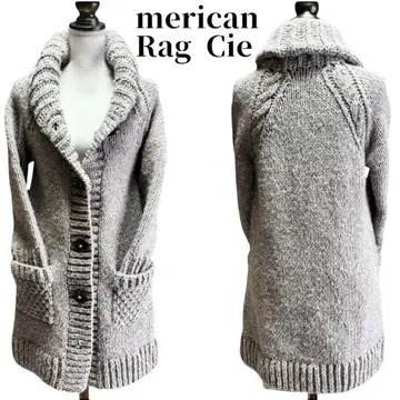 American Rag Cia 페루산 울 숄카라 가디건