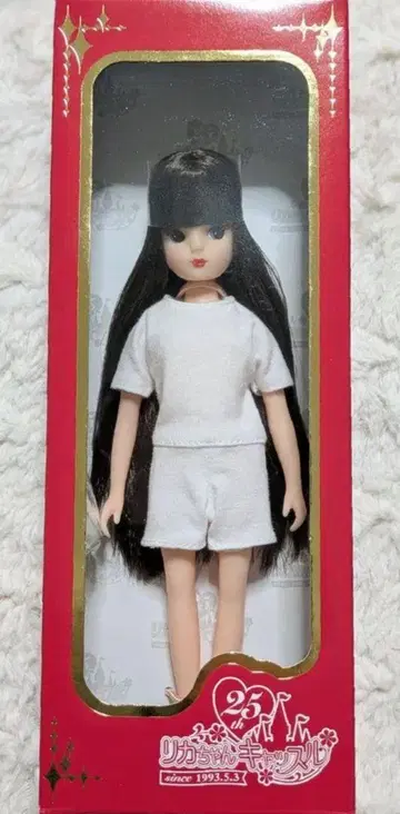 복각판 초대 리카짱 1 / 브라운 헤어 빨간색 립