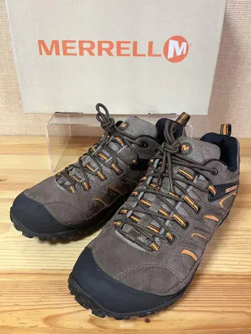 d960/새상품 MERRELL 등산화/트래킹 슈즈 브라운 27cm