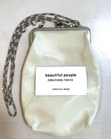 beautiful people 가마구치 숄더백