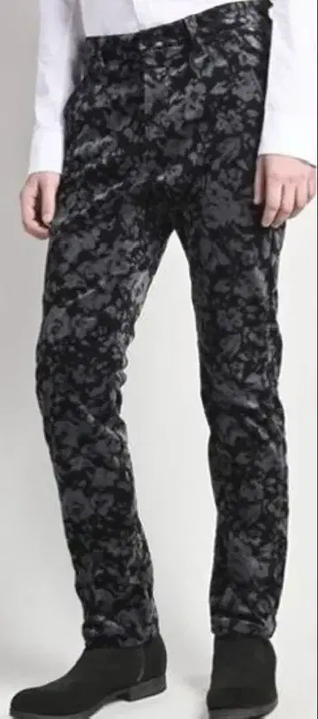 레어템 어태치먼트 몰스킨 조퍼스 팬츠 블랙 size 3 일본제