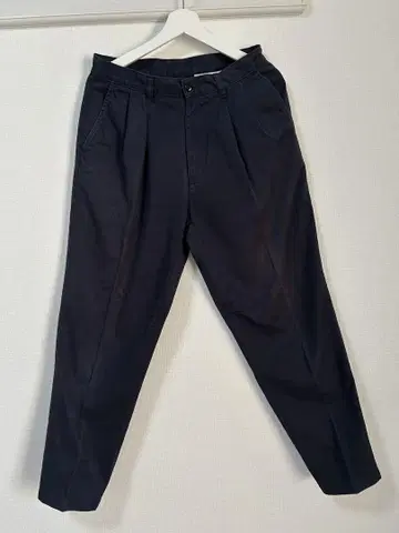 E.TAUTZ CORE PLEATED CHINO 네이비 치노 팬츠 30