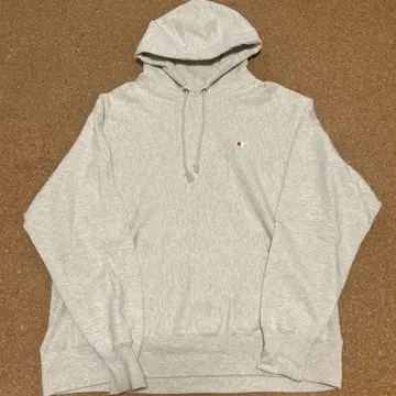 Champion 리버스 위브 후드티 XL 그레이