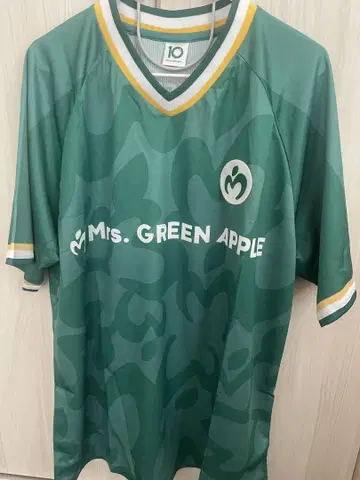 Mrs. GREEN APPLE 10 게임 셔츠