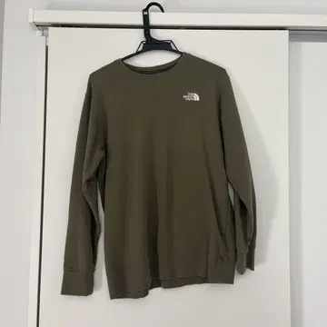 THE NORTH FACE 올리브 크루넥 맨투맨