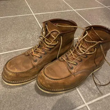RED WING 1907 브라운 워크 부츠 US7