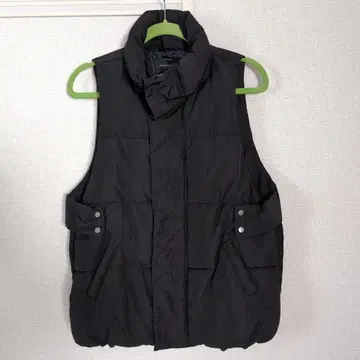 hunch 다운 베스트 블랙 프리 사이즈
