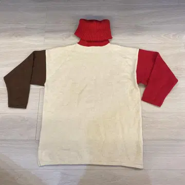 VINTAGE KO and CO 크레이지 패턴 터틀 니트 스웨터
