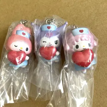 산리오 간호사 스윙 마스코트 마이멜로디 쿠로미 마이 스위트 피아노