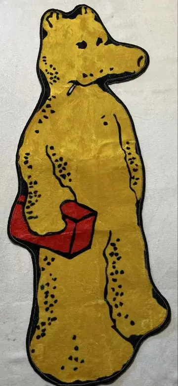 quasimoto 카지모토 러그 매트 약 90cm x 30cm 머드 리브