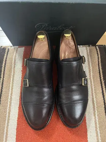 Paraboot William 파라부트 윌리엄 네이비 UK 7 더블 몽크