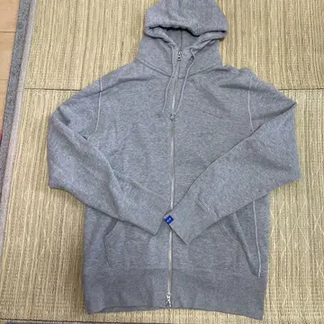 루프 휠러 집업 후드티 그레이 L