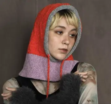 MALL KNIT BALACLAVA 파도 짜임 발라클라바
