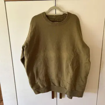 REMILLA 올리브 크루넥 트레이닝복 large