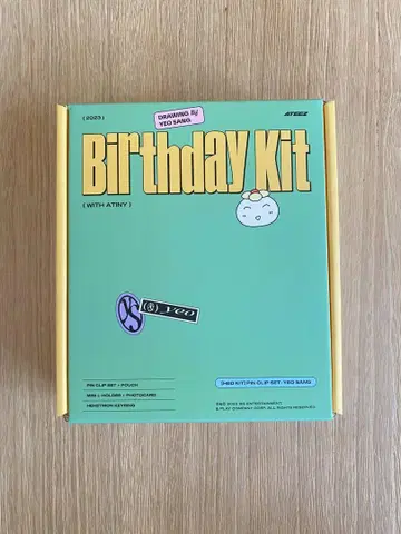 ateez 아치즈 요상 헤헤몽 생일 MD 키트