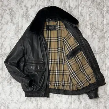 90s 빈티지 플라이트 자켓 A2 G1 체크 블랙 쇼트 기장