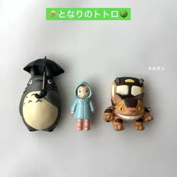 이웃집 토토로 미니 마그넷 3개 토토로 네코버스 메이 스튜디오 지브리