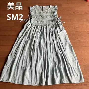 새상품급 SM2 사만사 원피스 슬리브리스 프리 사이즈