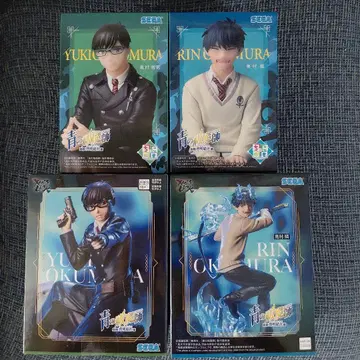 청의 엑소시스트 피규어 오쿠무라 린 오쿠무라 유키오 4개 세트