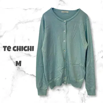 Te Chichi 가디건 긴팔 (M) 무지 심플 오샤레 겉옷 봄/가을