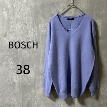 4255 [ BOSCH/보쉬 ] V넥 긴팔 스웨터 양모 캐시미어 M