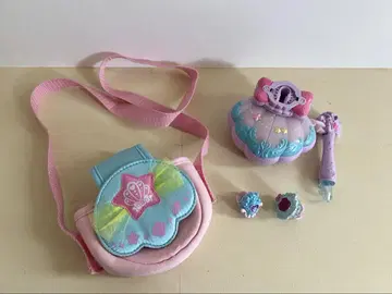 빙글빙글 변신! 머메이드 아쿠아 팩트 트로피컬 루즈 프리큐어 백 포함