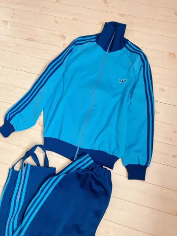 레어 adidas 저지 세트 파란색