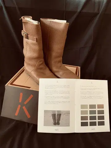KOOS 부츠 중고 23cm 소가죽제